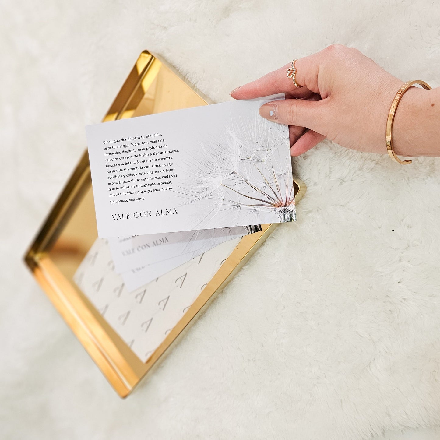 PACK: 3 Vales "Con Alma" para escribir tus deseos